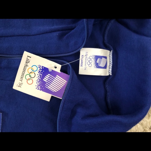 Vintage 1994 Olympic 1/4 zip top - Picture 2 of 6